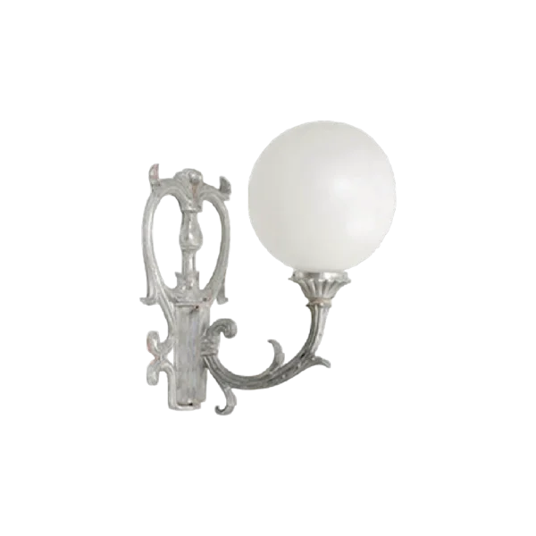 Vienna Sconce with Scroll Back