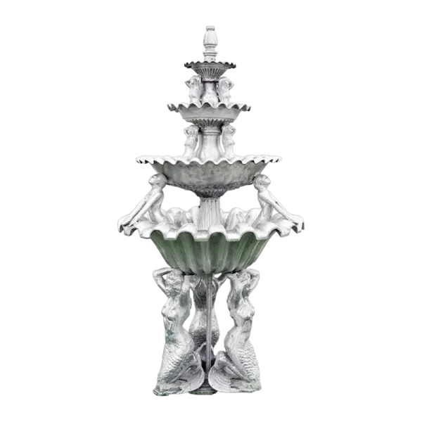 Mermaid Fountain Scallop Bowl
