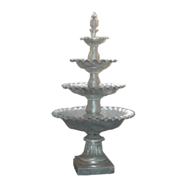 4 Tier Self Contained Scallop Fountain