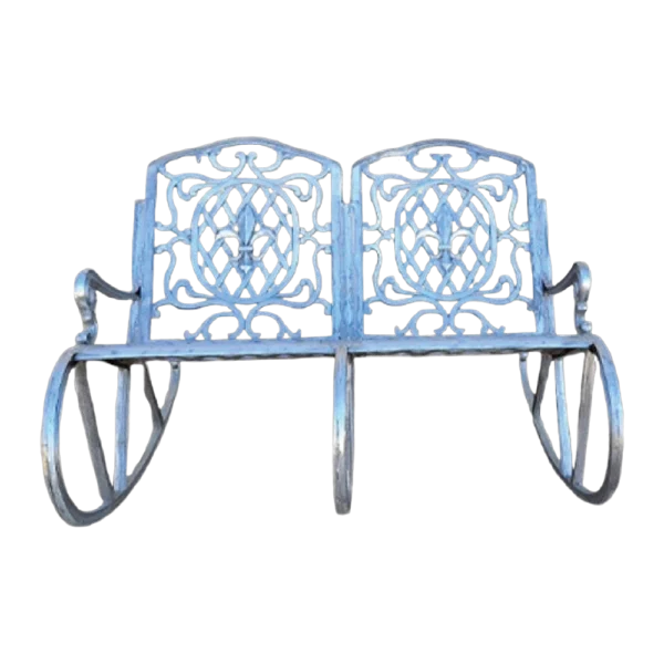 XL Flor de Lyz Rocking Bench